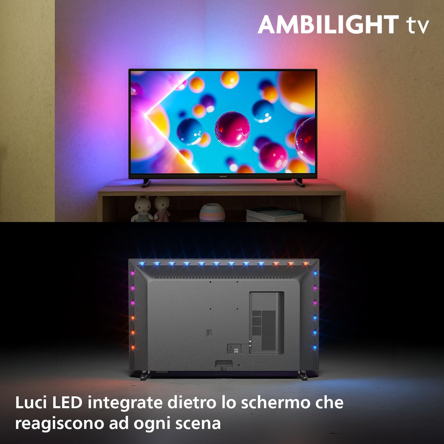 32PFS6900 HD LED Smart TV - Display 32'' with Pixel Plus, Platform Titan OS and Dolby Digital Sound - Works with Alexa and Google Voice Assistant