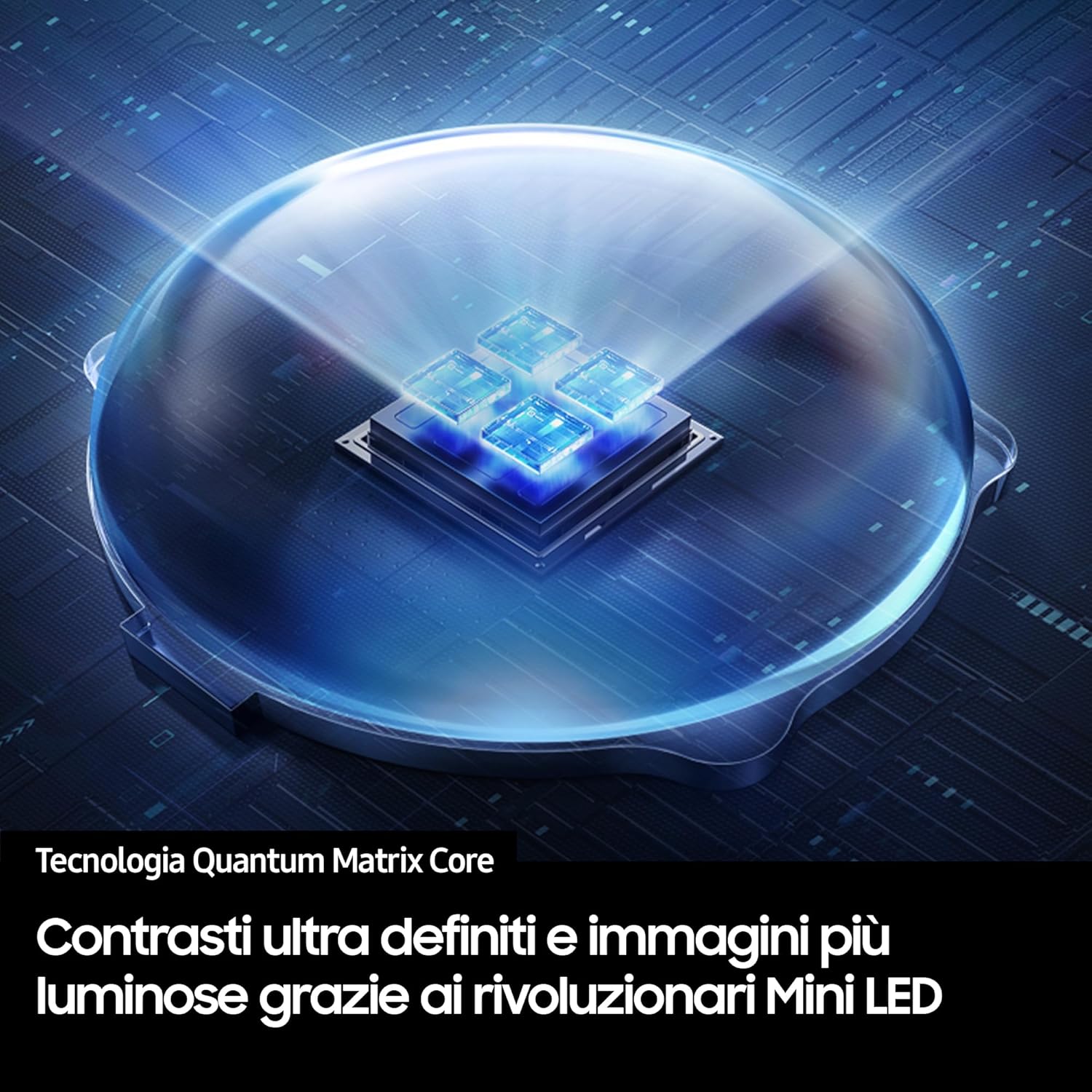 Smart TV 65'' QE65QN83FAUXZT Neo QLED 4K Mini LED, NQ4 AI Gen2 Processor, 4K AI Upscaling, AI Customization Mode, Dolby Atmos & OTS Lite, Simple Chamfer Design, 2025