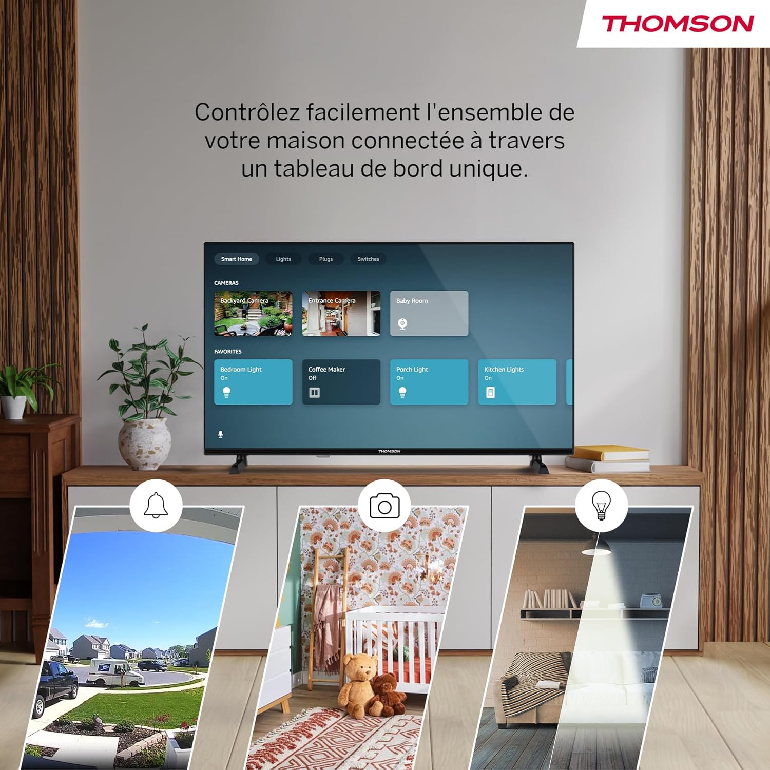 Thomson 43 Inch (109 cm) 4K UHD LED Smart TV with Fire TV, Alexa Voice Control, AirPlay, Wi-Fi, Triple Tuner(Cable/satellite/antenna), Bluetooth 5.0, HDMI, USB, AV in, CI+, 43UF4S35