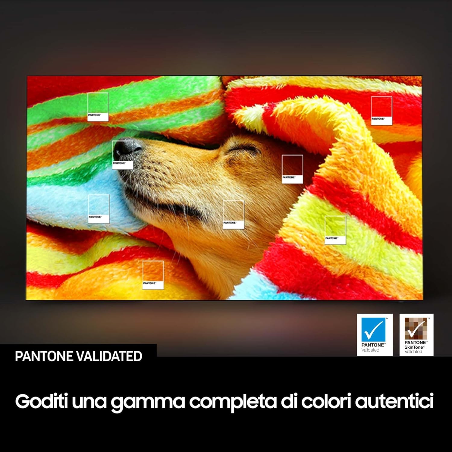 OLED 4K Vision AI Smart TV 65'' QE65S85FAEXZT, NQ4 AI Gen2 Processor, 4K AI Upscaling, Glare Free, Dolby Atmos & OTS Lite, Contour Design, PACCHETTO INTRATTENIMENTO, 2025