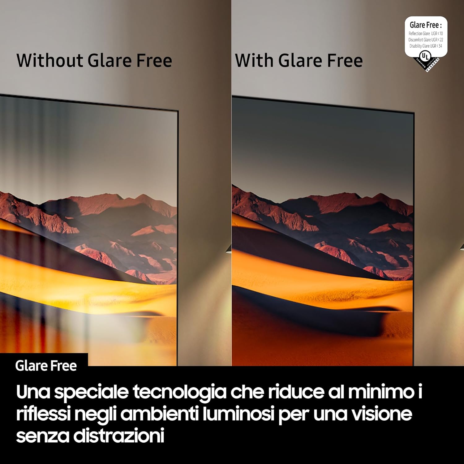 OLED 4K Vision AI Smart TV 65'' QE65S95FAEXZT, NQ4 AI Gen4 Processor, 4K AI Upscaling, Glare Free, Dolby Atmos & OTS+, Infinity One Design, PACCHETTO INTRATTENIMENTO, 2025