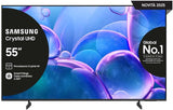 Crystal UHD 4K Smart TV 55'' UE55U7000FUXZT, Crystal 4K Processor, HDR, Smart Experience, OTS Lite & Adaptive Sound, Metal Stream Design, 2025