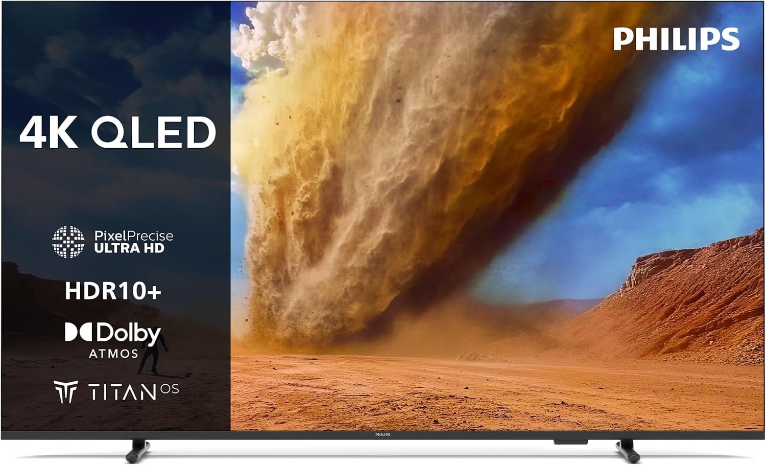 43PUS7810 4K LED Smart TV - Display 43'' with Platform Titan OS, Pixel Precise Ultra HD and Dolby Atmos Sound - Works with Alexa and Google Voice Assistant