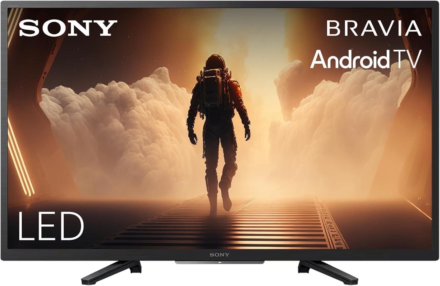 BRAVIA KD-32W800 - Smart TV 32 Inch, HD Ready LED, HDR, Android TV, KD32W800PAEP [Energy Efficiency Class F]