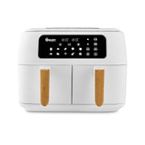 Air Fryer 8L Dual Basket 13 Presets Match Cook White
