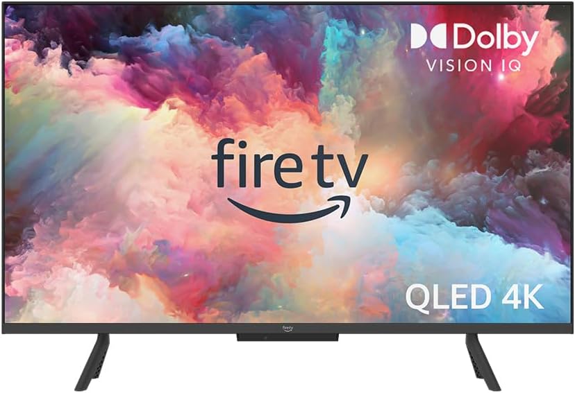 Amazon Fire TV Series Omni QLED - Smart TV 4K UHD, Dolby Vision IQ, Voice Commands with Alexa, 43“