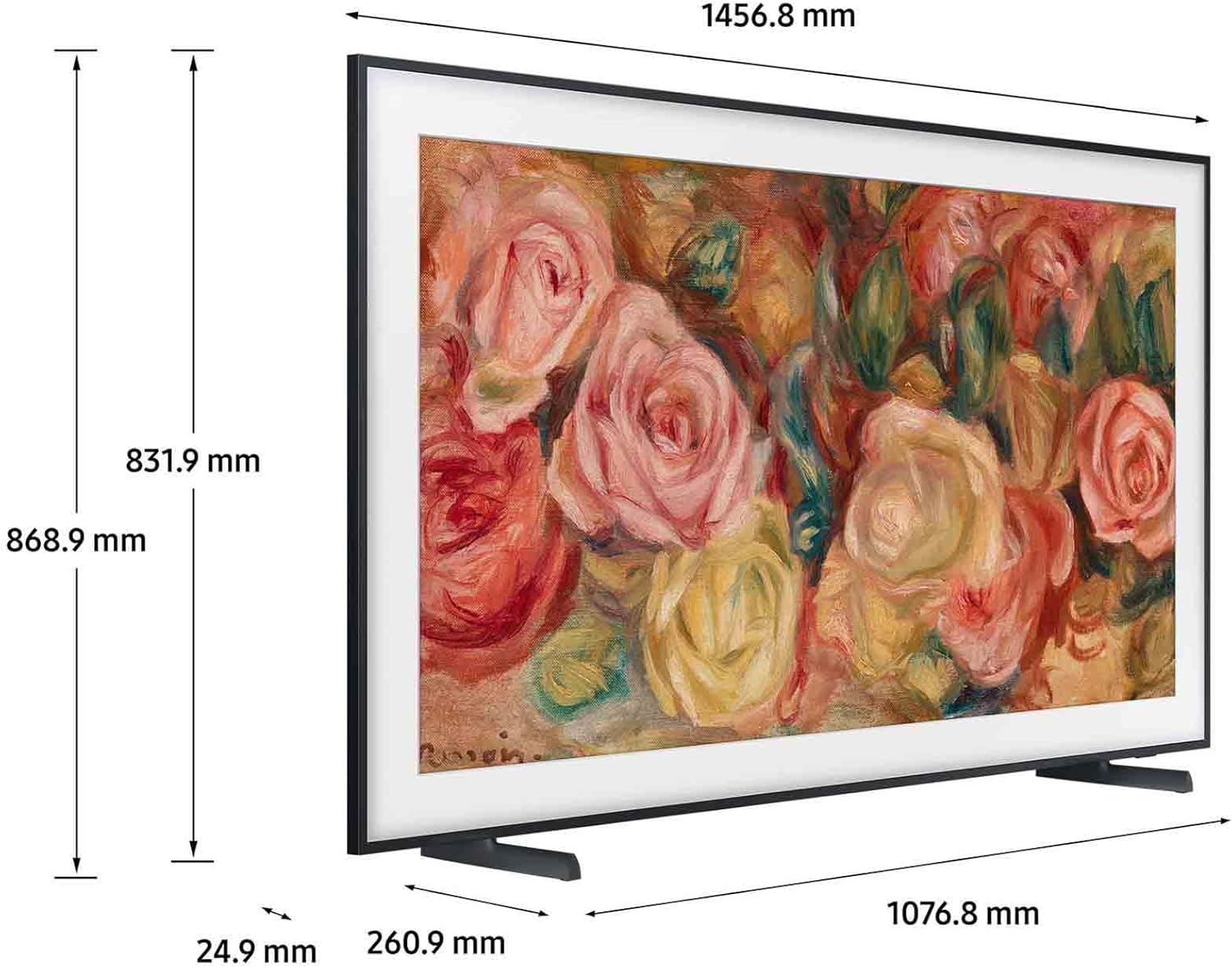 TV QE65LS03DAUXZT QLED 4K, Smart TV 65