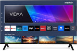MEDION 125, 7 cm (50 Inch) TV Ultra HD (Smart-TV, HDR10, VIDAA Store, Netflix, Prime Video, Disney+, DAZN, Paramount+, HbbTV, PVR, Bluetooth), MD 850200