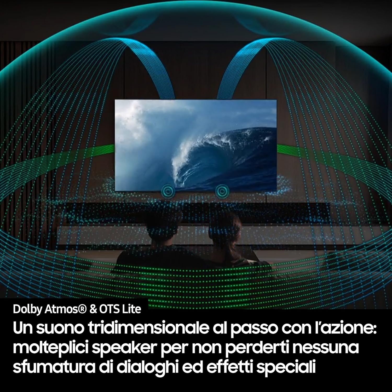 Smart TV 65'' QE65QN83FAUXZT Neo QLED 4K Mini LED, NQ4 AI Gen2 Processor, 4K AI Upscaling, AI Customization Mode, Dolby Atmos & OTS Lite, Simple Chamfer Design, 2025