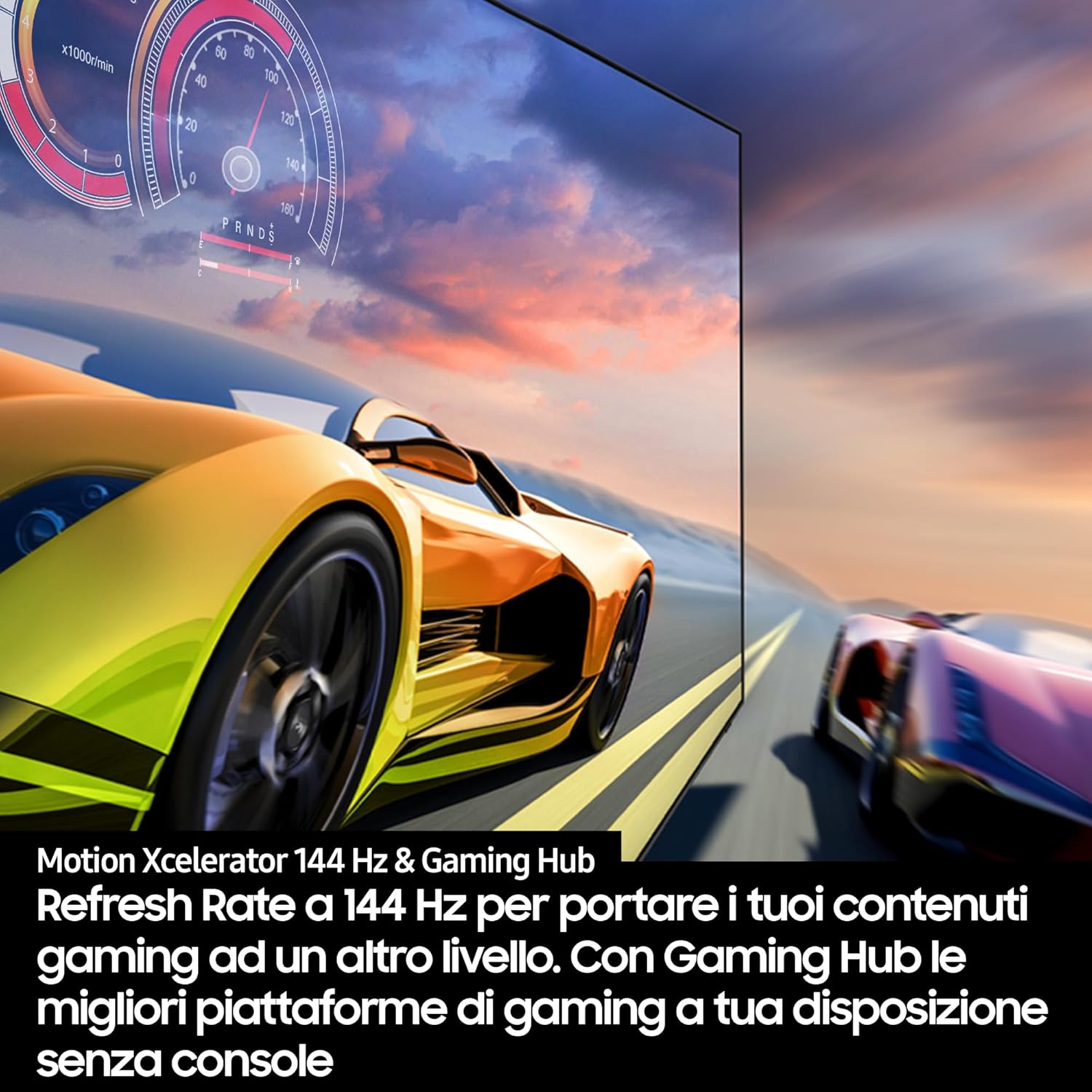 Smart TV 65'' QE65S94FATXZT OLED 4K, NQ4 AI Gen3 Processor, 4K AI Upscaling Pro, Motion Xcelerator 144Hz, Dolby Atmos & OTS Lite, LaserSlim Design, 2025