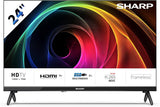Sharp 40HA1305E - NON-SMART 40" FHD, FRAMELESS, 60Hz, Sound 2x8W, HDMIx3, USBx2, Black