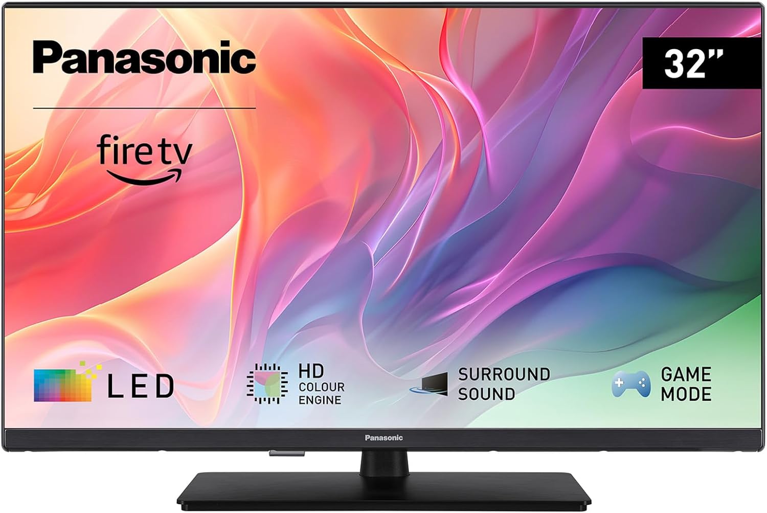 Panasonic TV-32S55AEZ, Series S55 32 Inch Smart TV LED Full HD, 2024, Fire TV, HD Colour Engine, HDR, Alexa Voice Control, Game Mode, Media Player, for un'Esperienza Viewing Ottimale